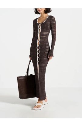 Manière De Voir Manière De Voir Aria Pointelle Knit Cover Up