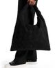 Manière De Voir Manière De Voir Aubin Suede Woven Hobo Bag - 4
