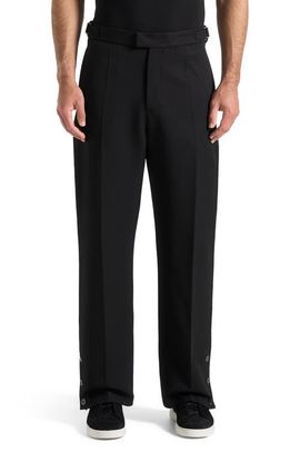 Manière De Voir Manière De Voir Boris Relaxed Fit Tailored Button Cuff Trousers