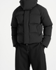 Manière De Voir Manière De Voir Bradley Unisex Cropped Raglan Wrap Neck Puffer Jacket - 1