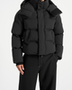 Manière De Voir Manière De Voir Bradley Unisex Cropped Raglan Wrap Neck Puffer Jacket - 4