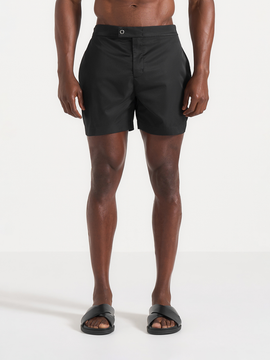 Manière De Voir Manière De Voir Brian Polished Nylon Swim Shorts