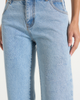 Manière De Voir Manière De Voir Calista Line Art Straight Leg Jeans - 2