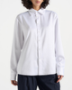 Manière De Voir Manière De Voir Carter Unisex Oversized Satin Shirt - 1