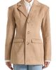 Manière De Voir Manière De Voir Claire Suede Wide Shoulder Cinch Waist Blazer - 1