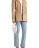 Manière De Voir Manière De Voir Claire Suede Wide Shoulder Cinch Waist Blazer - 4