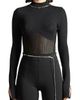 Manière De Voir Manière De Voir Contour Knit Bodysuit with Chain - 1