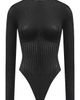 Manière De Voir Manière De Voir Contour Knit Bodysuit with Chain - 2