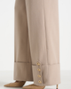 Manière De Voir Manière De Voir Darlene Turn Up Detail Tailored Twin Pleat Pants - 4