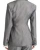 Manière De Voir Manière De Voir Delphine Pinstripe Wrap Tie Blazer - 3