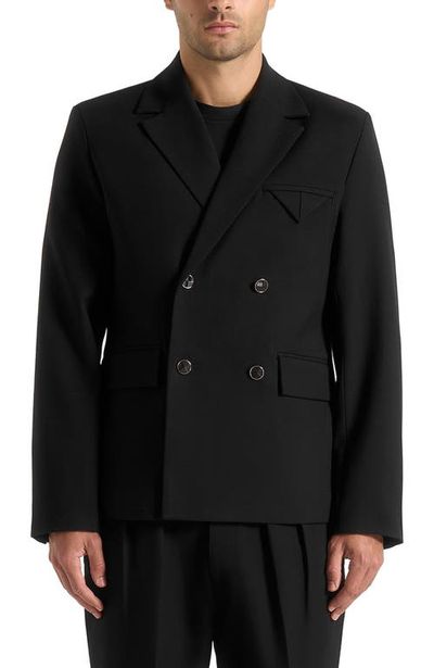 Manière De Voir Manière De Voir Didier Double Breasted Tailored Suit Jacket