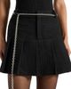 Manière De Voir Manière De Voir Edith Tweed Pleated Skort With Chain - 3