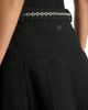 Manière De Voir Manière De Voir Edith Tweed Pleated Skort With Chain - 5