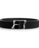 Manière De Voir Manière De Voir Eleanor Suede & Leather Statement Buckle Belt - 3
