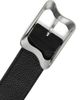 Manière De Voir Manière De Voir Eleanor Suede & Leather Statement Buckle Belt - 5