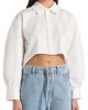 Manière De Voir Manière De Voir Eleni Cropped Shirt With Balloon Sleeves - 2