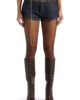 Manière De Voir Manière De Voir Elina Denim Mini Shorts With Chain - 1