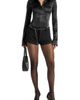 Manière De Voir Manière De Voir Elina Tweed Mini Shorts With Belt - 4
