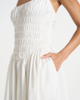 Manière De Voir Manière De Voir Elva Smocked Waist Cotton Maxi Dress - 5