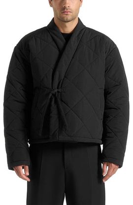 Manière De Voir Manière De Voir Emil Quilted Wrap Puffer Jacket