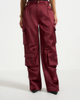 Manière De Voir Manière De Voir Emilie High Rise Satin Cargo Trousers - 2