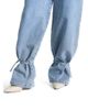 Manière De Voir Manière De Voir Faye Wide Mid Rise Jeans with Tie Waist - 3