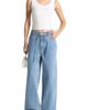 Manière De Voir Manière De Voir Faye Wide Mid Rise Jeans with Tie Waist - 5
