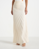 Manière De Voir Manière De Voir Fiona Satin Fan Pleat Maxi Skirt - 2