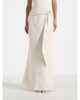 Manière De Voir Manière De Voir Holly Linen Asymmetric Wrap Tie Maxi Skirt - 1