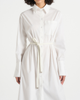 Manière De Voir Manière De Voir Isa Belted Cotton Midi Shirt Dress - 2