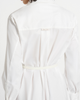 Manière De Voir Manière De Voir Isa Belted Cotton Midi Shirt Dress - 5