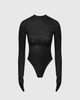 Manière De Voir Manière De Voir Ivy Jacquard Bodysuit with Gloves - 5
