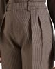 Manière De Voir Manière De Voir Julie Houndstooth Twin Pleat Trousers - 3
