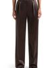 Manière De Voir Manière De Voir Julie Satin Tailored Twin Pleat Trousers - 1