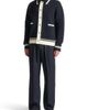 Manière De Voir Manière De Voir Julien Classic Combed Cotton Knit Cardigan - 1