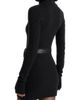 Manière De Voir Manière De Voir Kalia Roll Neck Knitted Mini Dress With Belt - 4