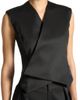 Manière De Voir Manière De Voir Laurence Sateen Wrap Waistcoat - 3
