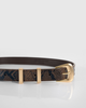 Manière De Voir Manière De Voir Lilian Python Belt - 5