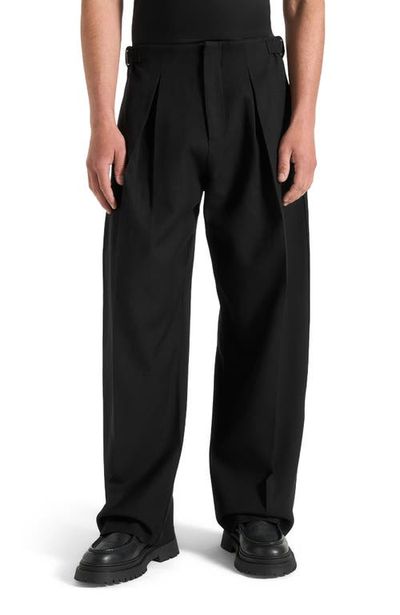 Manière De Voir Manière De Voir Lior Box Pleat Wide Leg Trousers