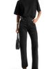 Manière De Voir Manière De Voir Loane Twist Leg Boyfriend Jeans With Waist Adjuster - 2