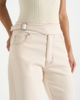 Manière De Voir Manière De Voir Loane Twist Leg Jeans With Waist Adjuster - 4