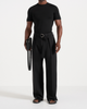 Manière De Voir Manière De Voir Loic Wide Leg Tailored Trousers With Belt - 4