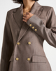 Manière De Voir Manière De Voir Maia Structured Pinstripe Blazer - 4