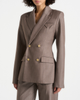Manière De Voir Manière De Voir Maia Structured Pinstripe Blazer - 5
