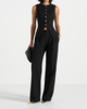 Manière De Voir Manière De Voir Maisie Tailored Crew Neck Cinch Waistcoat - 2