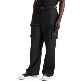 Manière De Voir Manière De Voir Mathis Twill Signature Wide Leg Cargo Trousers