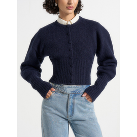 Manière De Voir Manière De Voir Mayla Fitted Cinch Knitted Cardigan