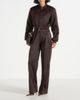 Manière De Voir Manière De Voir Monique Satin Wide Shoulder Bomber Jacket - 4