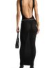 Manière De Voir Manière De Voir Myriam Pointelle Plunge Midaxi Dress With Chain - 2
