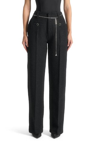Manière De Voir Manière De Voir Nathalie Tweed Trousers with Belt